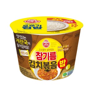 오뚜기 컵밥 참기름 김치볶음밥 계란국 외 33종 즉석밥 간편식품