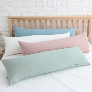 순면 피그먼트 알러지케어 안고자는 바디필로우 롱쿠션 긴베개