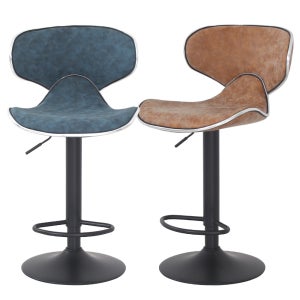 A123 엘레강스 파우더코팅 발걸이형 바 의자 아일랜드 식탁 홈바 바텐 빠 카페 업소용