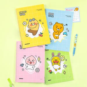 카카오프렌즈 신학기 스프링 원링 노트 공책 (10권)