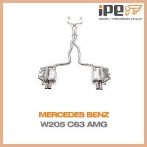 IPE 벤츠 W205 C205 C클래스 C63 C63S AMG M177 엔진 4.0 V8 바이터보 가변 머플러 캣백 배기 진공밸브 리모컨
