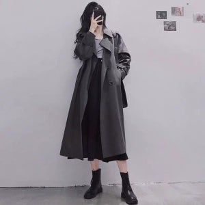 트렌치 코트 가을 코트 진그레이 S-XL 봄 공장직송 초특가