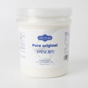 [500g x 2개] 셀렉더요그 수제 그릭요거트 플레인 무가당 오리지널, 500g, 2개