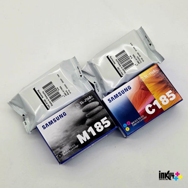INK-M185 C185 순정품 번들 잉크 SL-J1680 J1683 J1780W