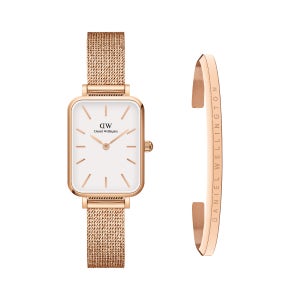 다니엘 웰링턴 QUADRO PRESSED MELROSE CLASSIC 뱅글팔찌 세트