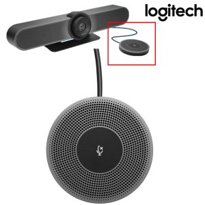 로지텍 MeetUp 밋업 전용 확장 마이크 화상회의 USB