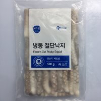 Cj이츠웰 냉동 절단낙지 (M / 500g)