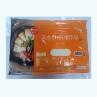 Cj이츠웰 고소한 찌개두부(찌개용 3kg) 무소포제,무유화제