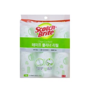 3M 스카치브라이트 테이프 클리너 대형 크리너 리필 3개입 1개