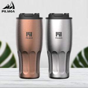 필모아 솔리드 텀블러 스텐 진공 벤티 빨대 콜드컵 대용량 휴대용 보온보냉병 900ml