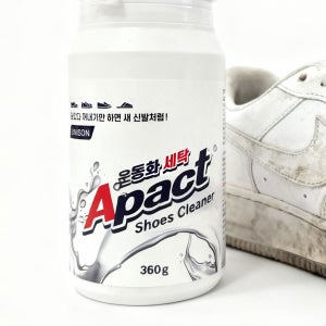유니손 운동화 세탁세제 세척 빨래 크리너 360g, 무향, 1개