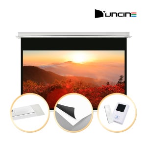 [넾다세일 특가] 프리미엄 윤씨네 SA-R-AW 전동매립 와이드 빔스크린 가정용 홈시어터 254cm(100인치), 1개