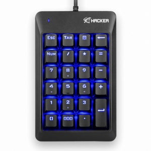 ABKO HACKER K523 기계식 축교환 LED 키패드