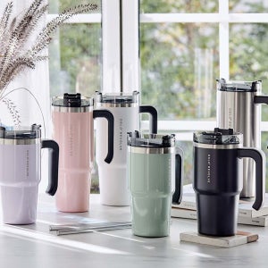 텀블러 대용량 핸들형 보온 보냉 손잡이 텀블러 물병 오슬로 600ml