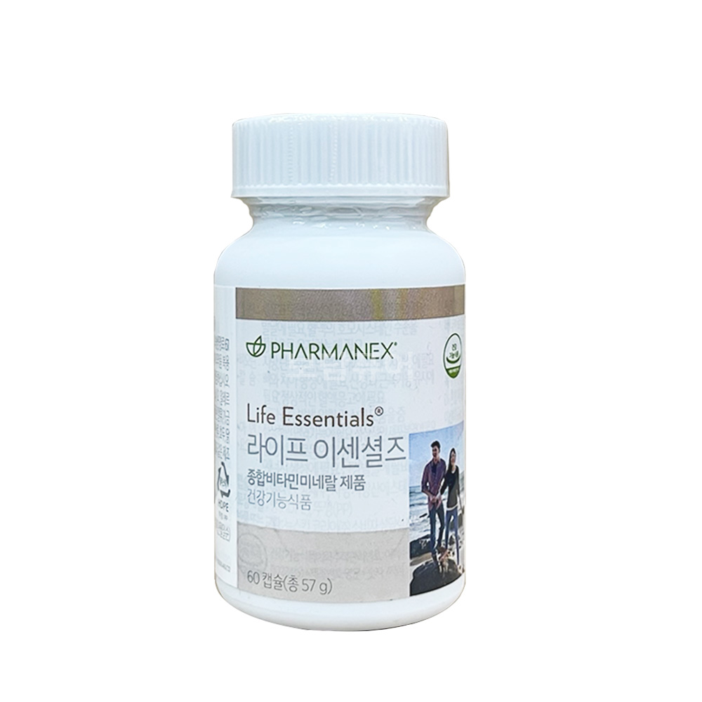 <b>뉴스킨</b> 라이프 이센셜즈 <b>종합</b>비타민미네랄 60캡슐