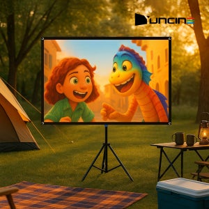 윤씨네 16:9 CT-SH 크로스텐션 빔스크린 캠핑용 이동형 휴대용 101.7cm(40), 1개