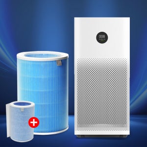 [호환] 샤오미 공기청정기 필터 미에어 1 2 2s 3H 3C 보급형+보조필터 제로텍