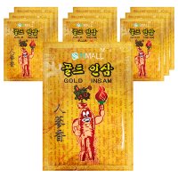 골드 인삼 파스 한방 파스 건강 패드 대용량 250매