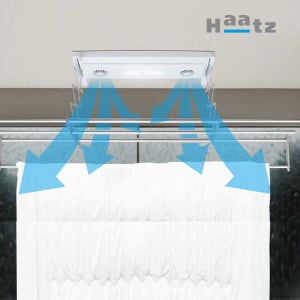 하츠 고급형 CD-D950DU LED 뉴 리모콘 전동 이불 빨래건조대 천장 베란다 자동송풍 (전지역설치)