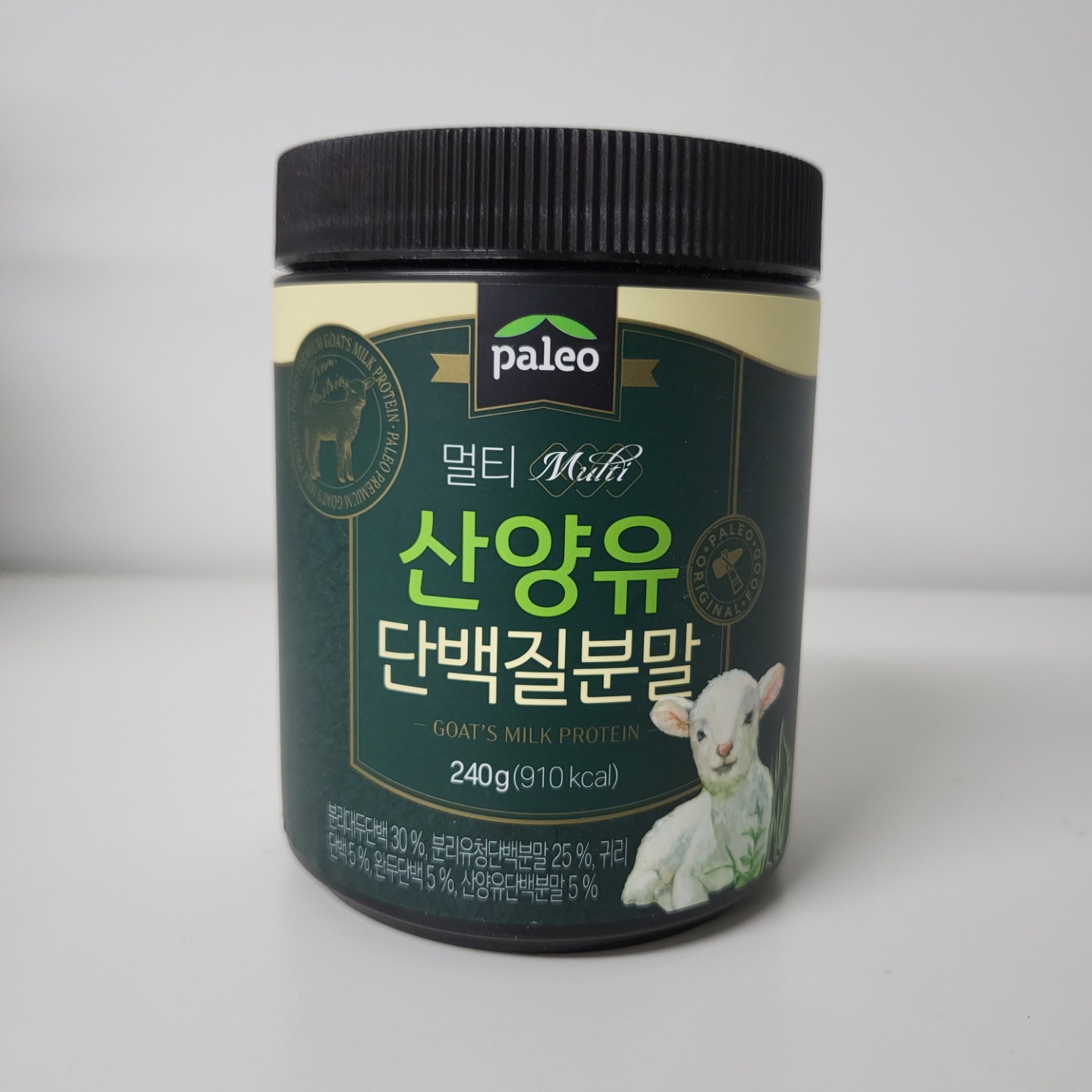 팔레오 멀티 산양유 단백질 분말 240g 1통