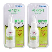 포켄스 강아지 귀세정제 100ml 2개 세트