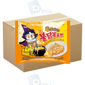삼양 4가지치즈 불닭볶음면 32봉 봉지면 볶음라면