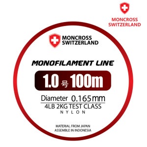 몽크로스 모노필라멘트 100m 바다원줄 민물원줄 모노라인 송어줄