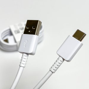 Samsung 삼성 정품 갤럭시 충전 케이블 USB C타입 고속충전케이블 흰색 0.8m EP-DR170AWE