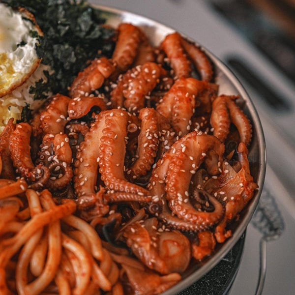 쭈꾸미 연구소(쭈꿈이)/양념 쭈꾸미500g 2팩 (1kg)