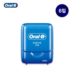 오랄비 글라이드 3D화이트 치실 35m 6개입