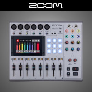 ZOOM P8 PodTrak 줌 P8 팟캐스트 유튜브 인터넷방송 레코더 믹서