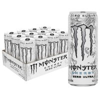 Monster 울트라 블랙 슈가프리 드링크 16oz474ml 24개