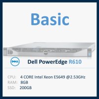 [Basic] 목동 KT IDC Core 서버호스팅 DELL PowerEdge R610-4Core/8G/200GB