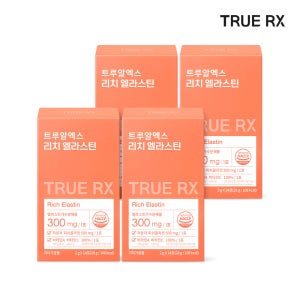 트루알엑스 먹는 리치 엘라스틴 콜라겐 클리오 14포, 4개