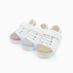 베이비솔 아기신발 유아 신발 키즈 운동화 여아 남아 LED 글리터라이팅