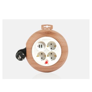 러그박스 링 3구(USB포트 2개) (LUG-G03MU) 3M 전원연장 케이블 리드선 러그릴선 코드릴