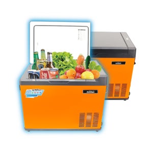 아트첸 캠핑냉장 냉동고 40L 차량용 NV-386 여행 캠핑용 케리어식 냉장냉동고