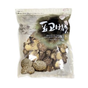 [국산 참나무원목 재배] 건표고버섯 500g -못난이 말린 표고버섯