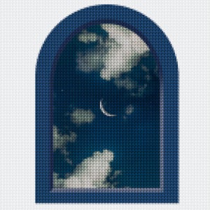 투코비 DIY 보석십자수 25x25 밤하늘 D25-32