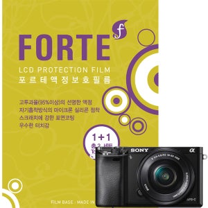 포르테액정보호필름 1+1 총 2세트 SONY A6000 A6000L