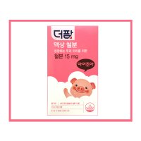 더팜 아이조아 액상철분 15ml 30포 비리지않은 어린이 철분제