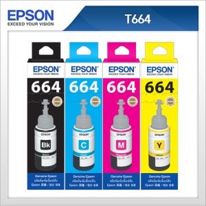 엡손 T664잉크 L210 L310 L350 4색잉크세트