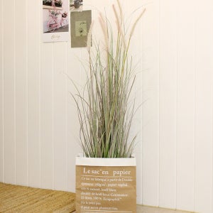 인조갈대 핑크뮬리 대형 팜파스 120cm 조화나무 강아지풀 카페 매장 인테리어 조화