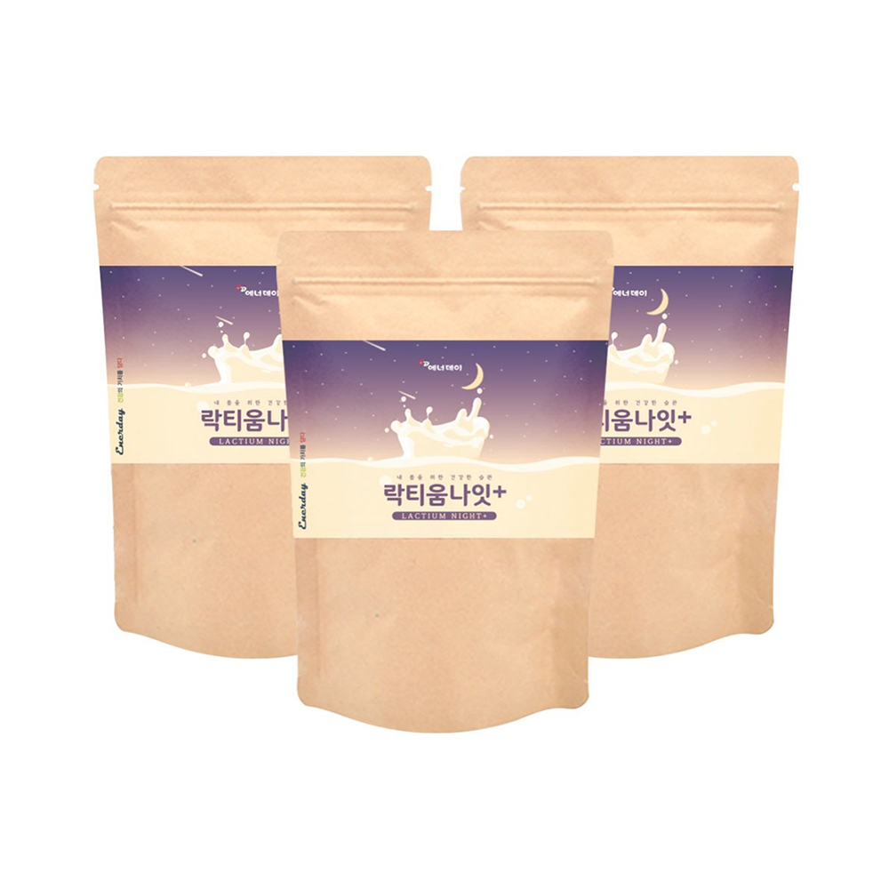 <b>락티움나잇</b> 100gx3봉 메치오닌 트레오닌 아라비아검 식이섬유 프락토올리고당
