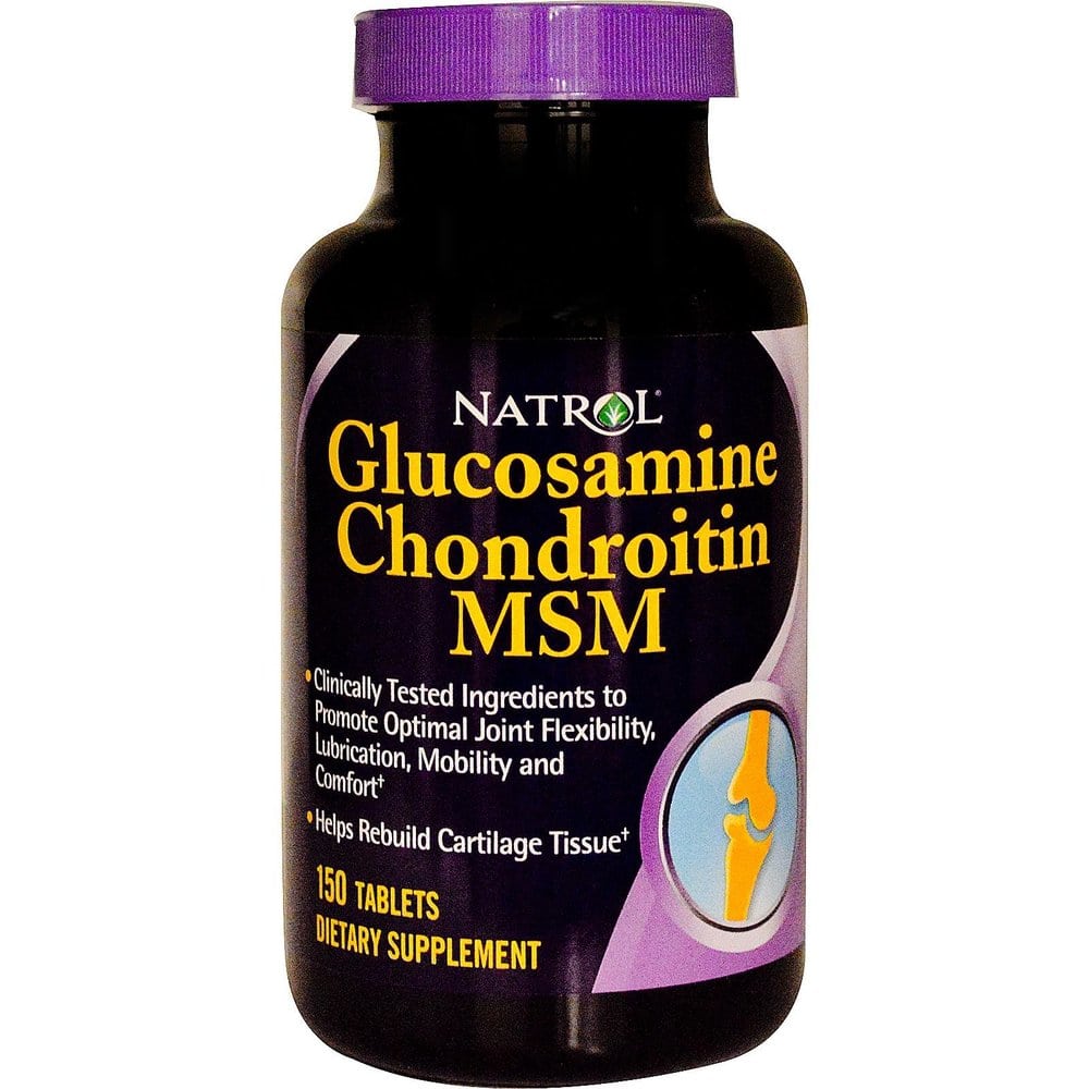 <b>Natrol</b> <b>나트롤</b> 글루코사민 콘드로이틴 <b>MSM</b> 150정 1통