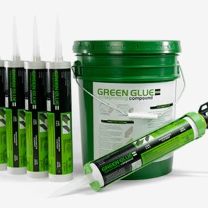 그린글루(Green Glue) 카트리지 828ml 굳지않는 방음친환경 충진재 석고보드 합판