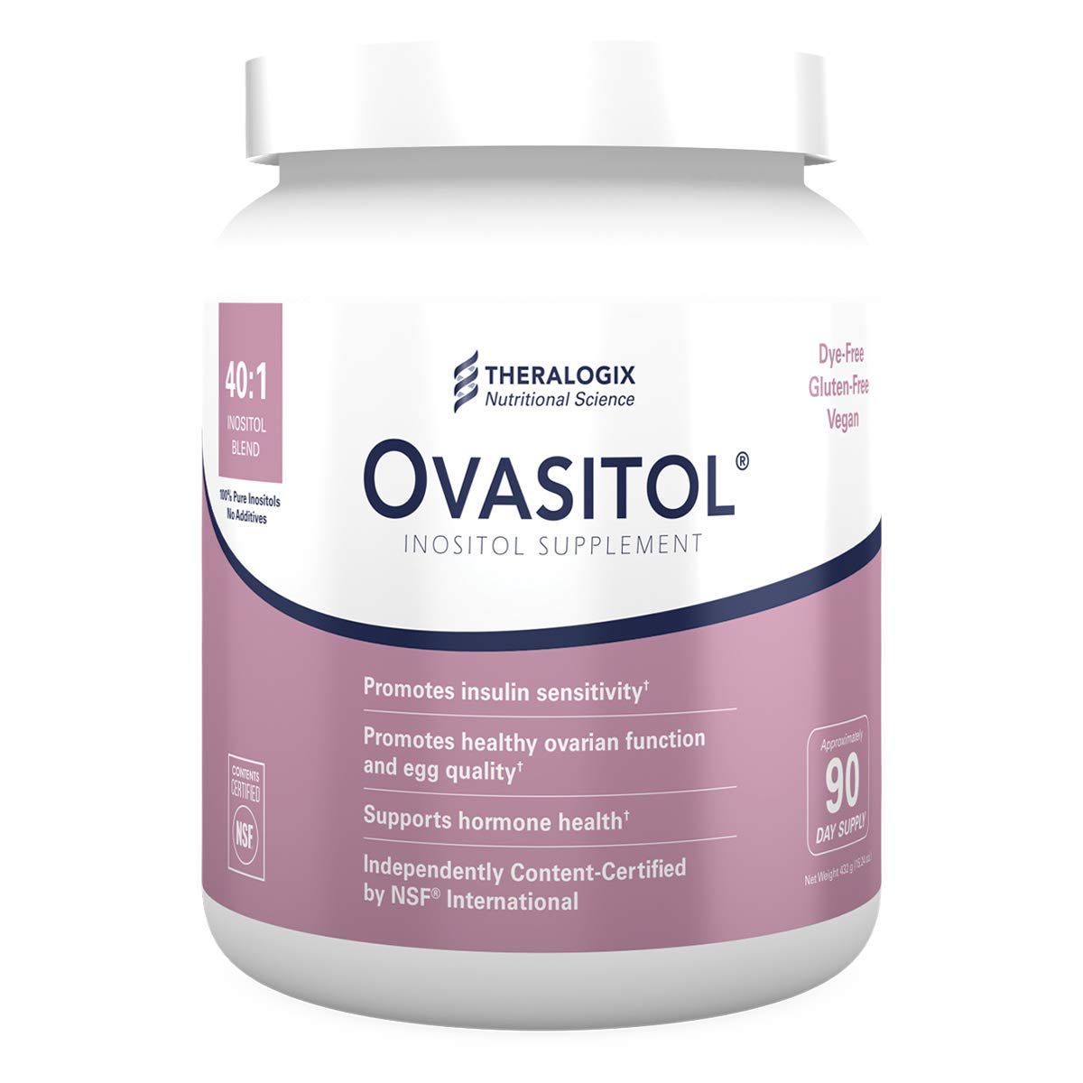 Theralogix Ovasitol 오바시톨 <b>이노시톨 파우더</b> 90일분 400g