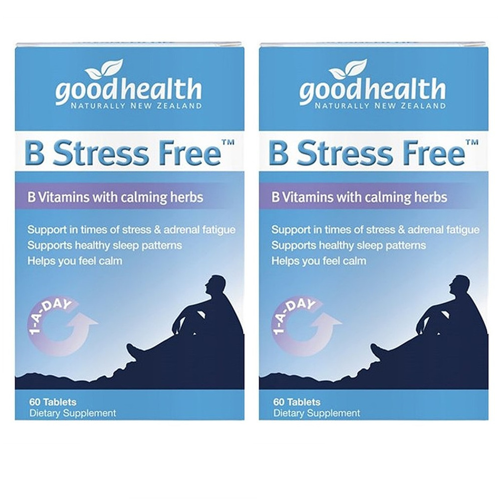 Good Health B Stress Free 굿헬스 <b>비타민</b> B 스트레스 <b>프리</b> 60정 2팩
