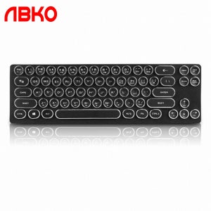 앱코 레트로 써클 키보드 교체 키캡 68키