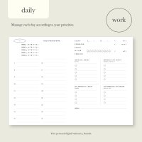 파워 업무용 아이패드 데일리 플래너 daily planner 굿노트 플래너